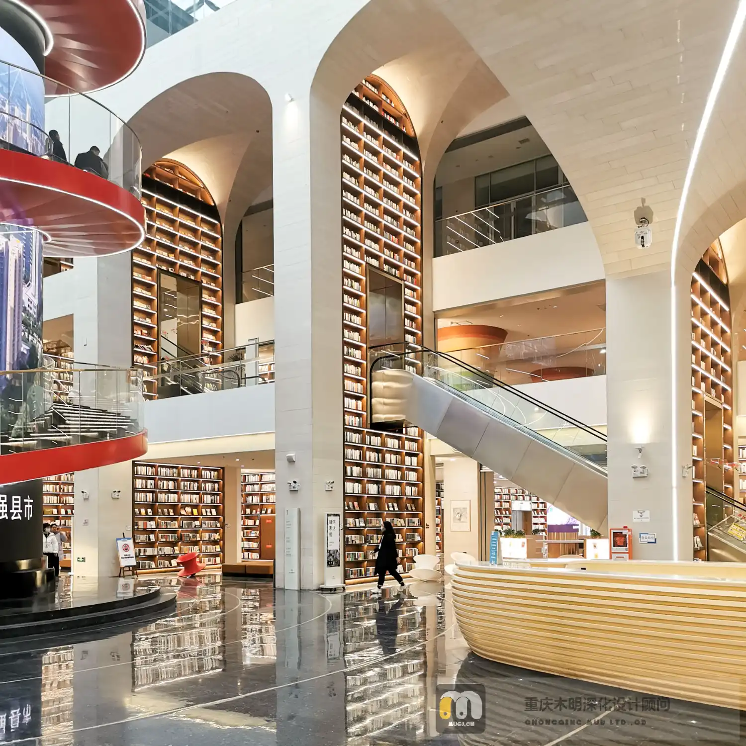 网红图书馆施工图深化案例：为城市阅读空间注入新活力